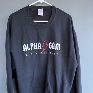 LAST CHANCE: Alpha Gamma Delta Bid-Night Crewneck